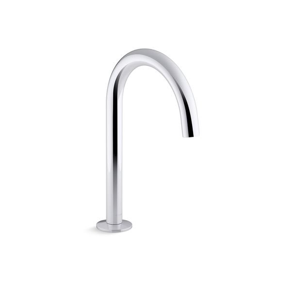 Components Deck-Mount Bath Spout With Tube Design, Kohler, Mfr#: 77985-CP